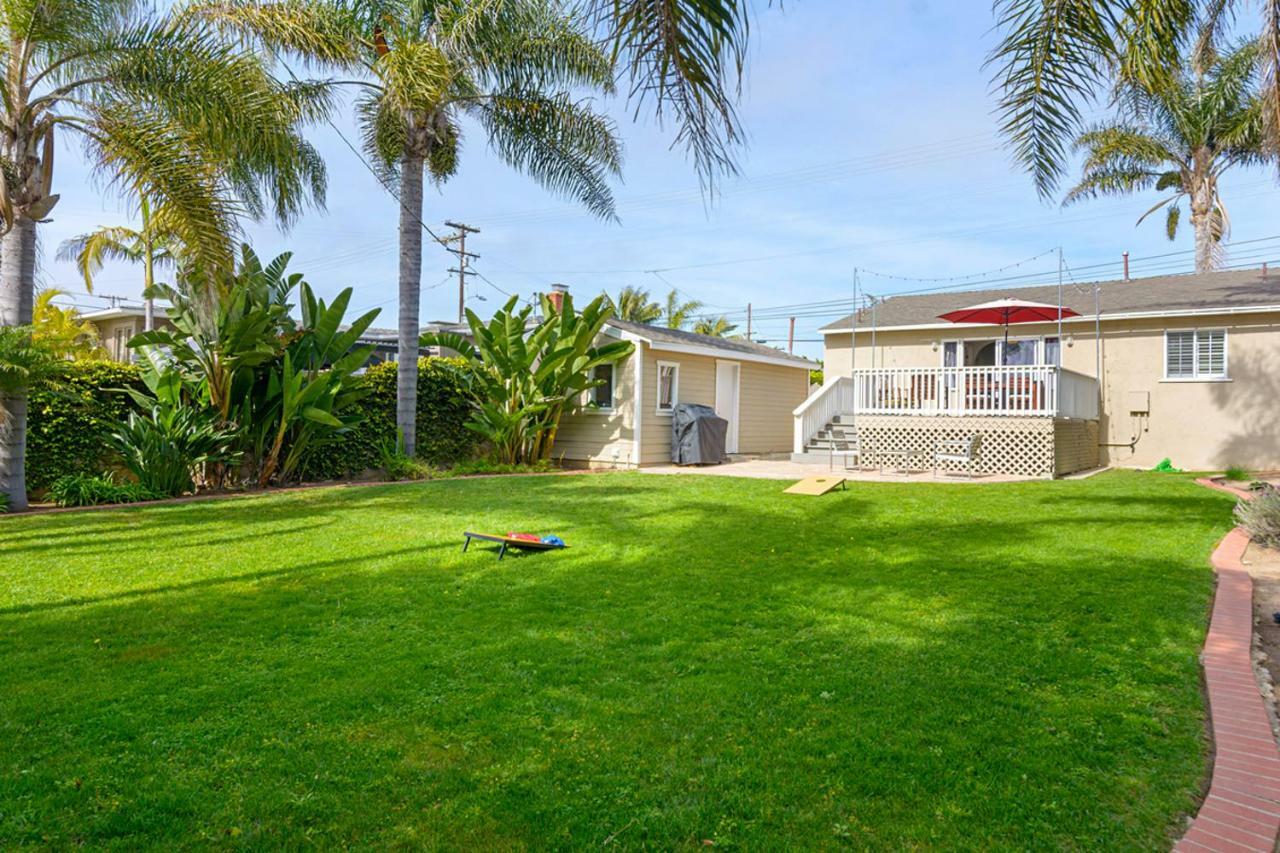 Ultimate Beach Bungalow - 1 Block From Beach - Huge Backyard Carlsbad Eksteriør bilde